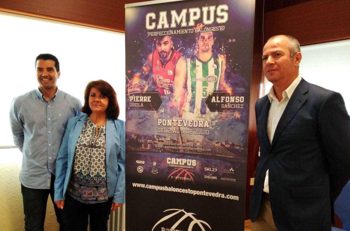 Presentación del Campus Baloncesto Pontevedra