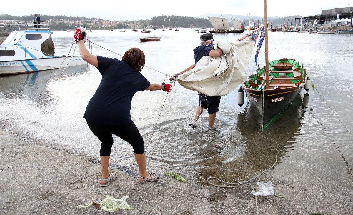XIII Encontro de Embarcacións Tradicionais de Galicia en Combarro