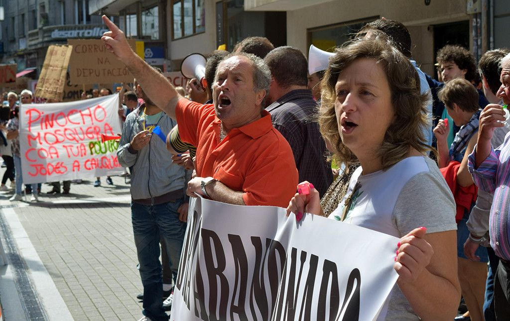 Manifestación da Plataforma "O Rural Existe"