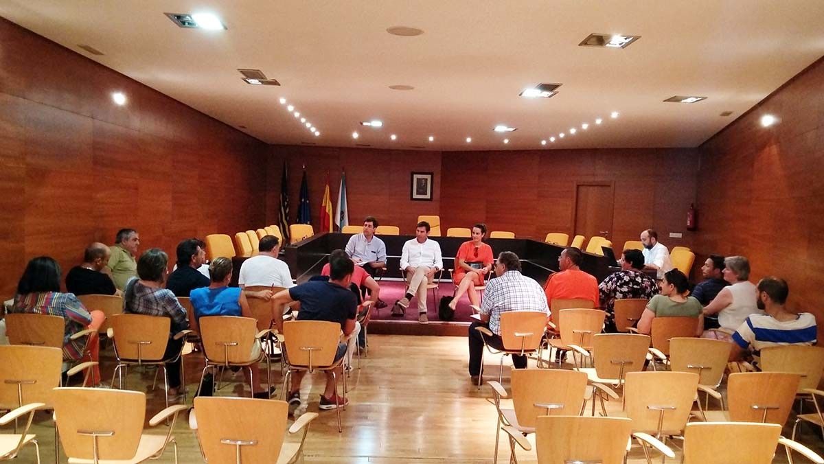 Constitución da mesa de negociación do convenio do Concello de Sanxenxo