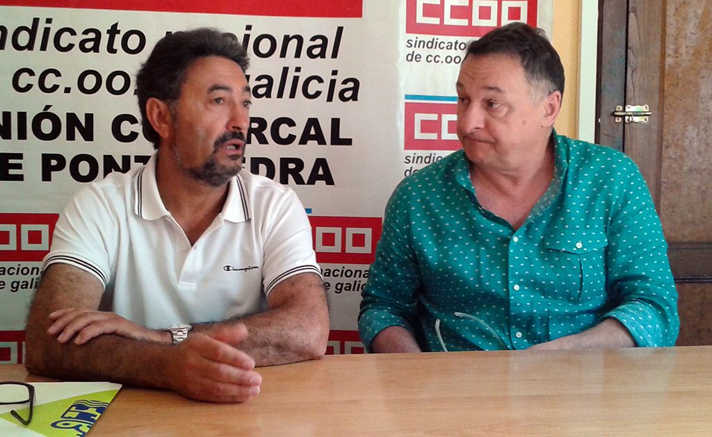 José Ramón Piñeiro e José Luis García Pedrosa (arquivo)