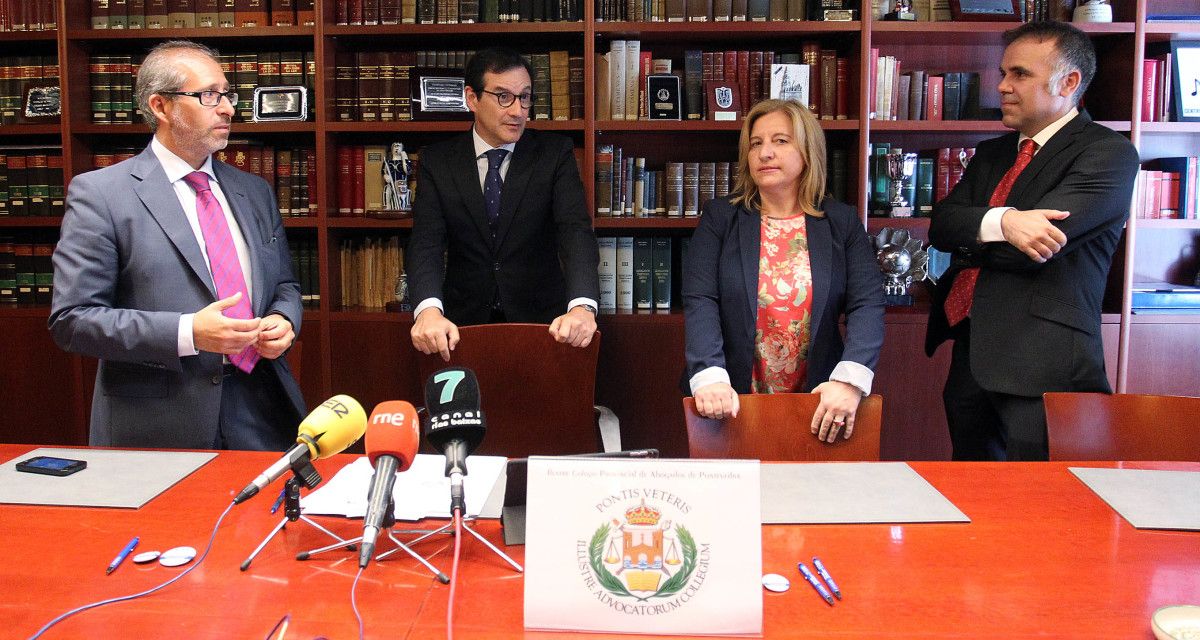 Día de la Justicia Gratuita en el Colegio de Abogados de Pontevedra / ARCHIVO