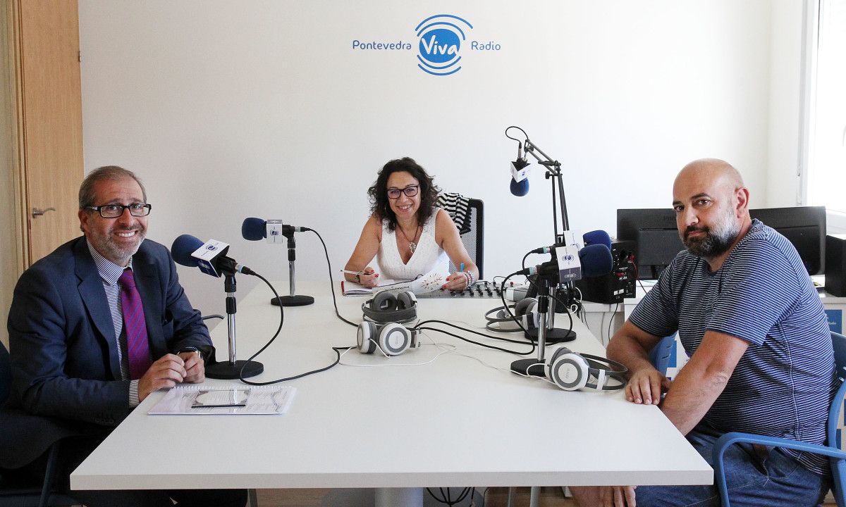 Alberto Lastres e Lois Carballo detallan en PontevedraViva Radio o Festival Internacional de Jazz