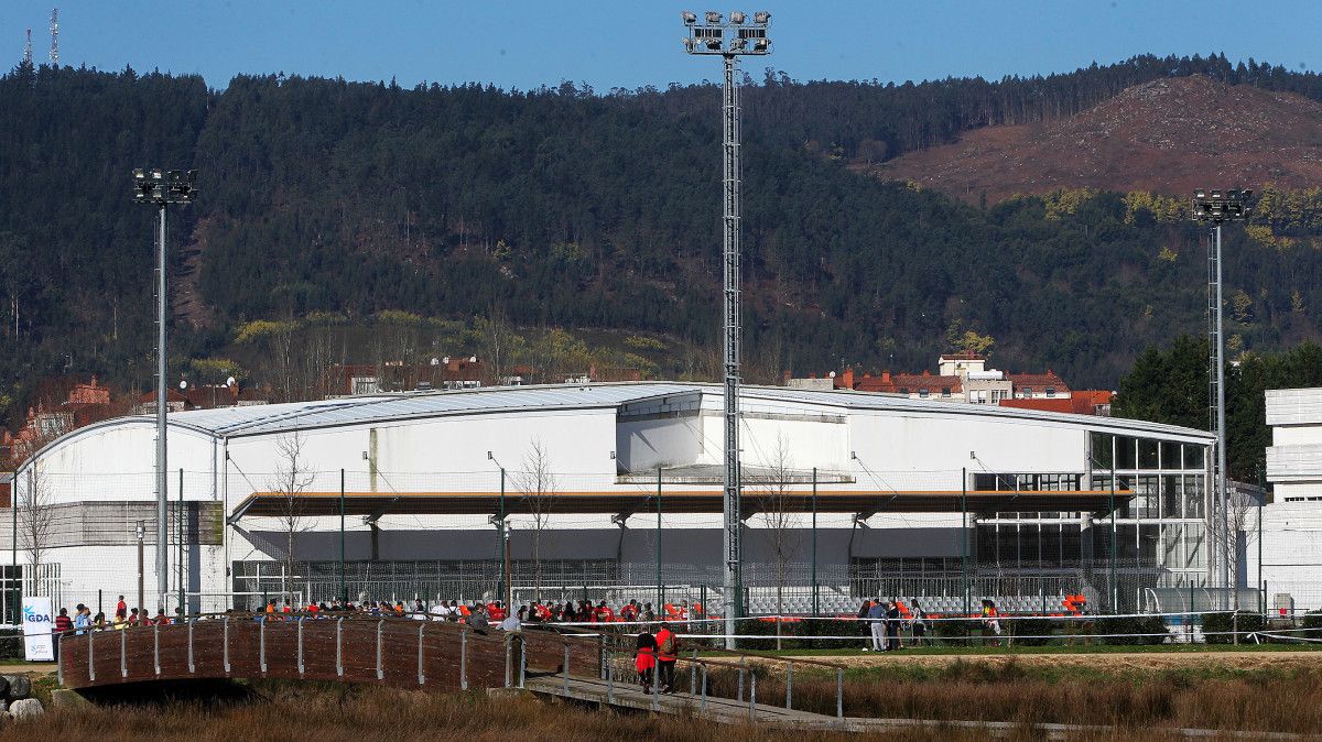 Exterior del Pabellón Multiusos de A Xunqueira