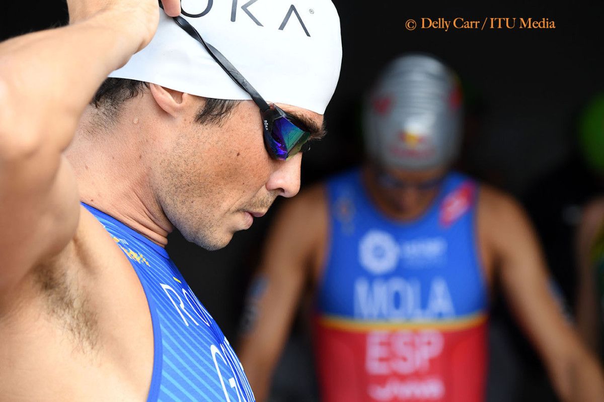 Javi Gómez Noya en las Series Mundialess de Gold Coast