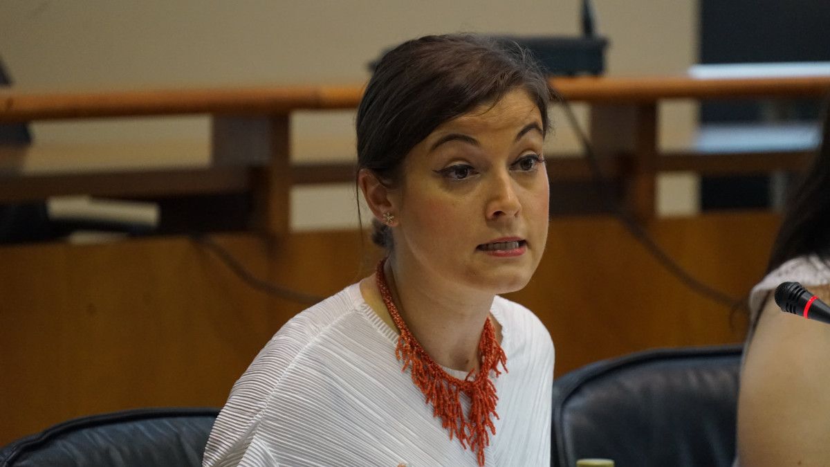 Eva Solla, deputada de En Marea