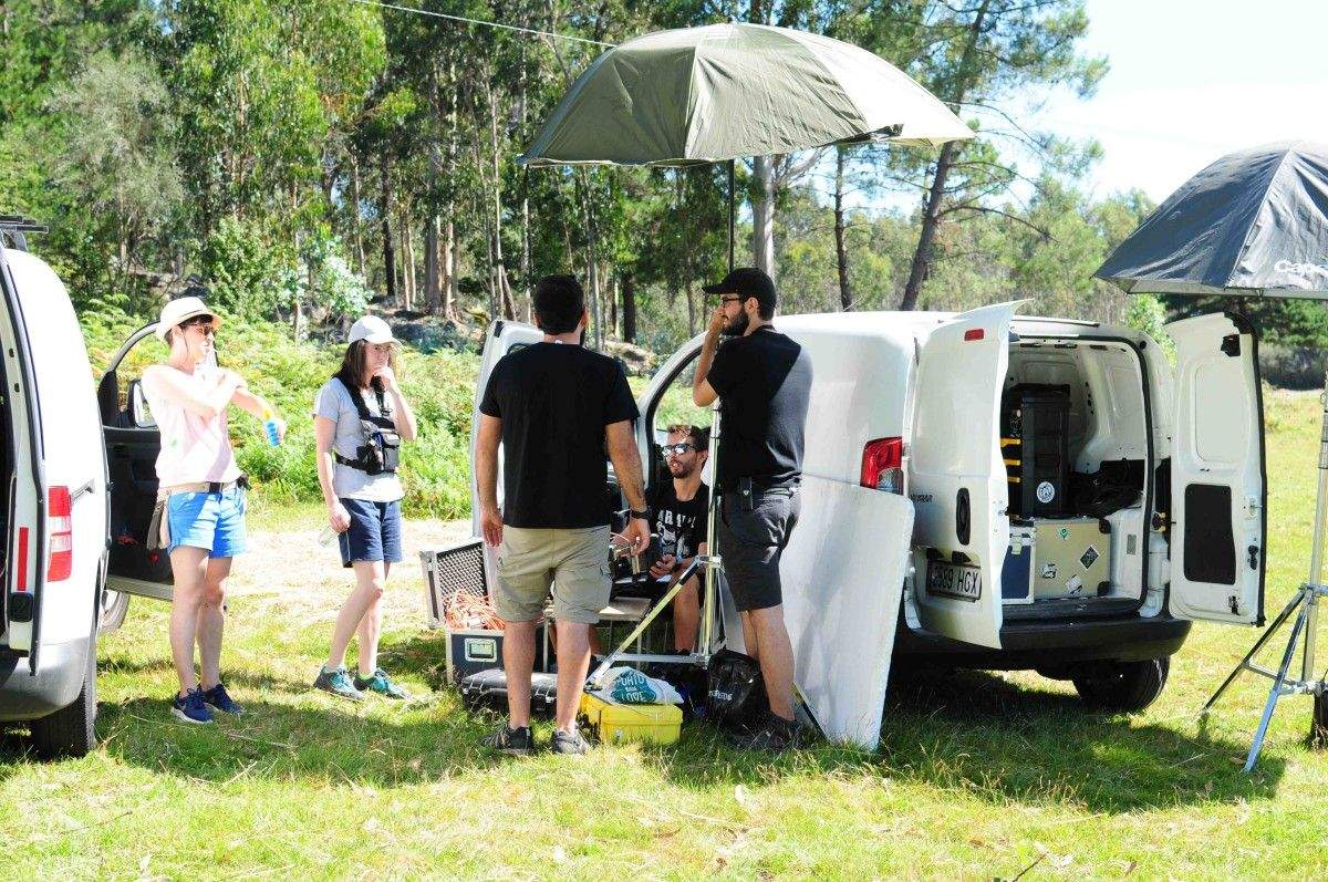 Rodaje del film 'Trote' en Amil