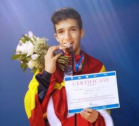 Javier González, deportista do Mace Sport