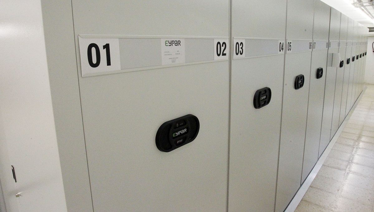 Instalacións do Arquivo Municipal en Michelena 30