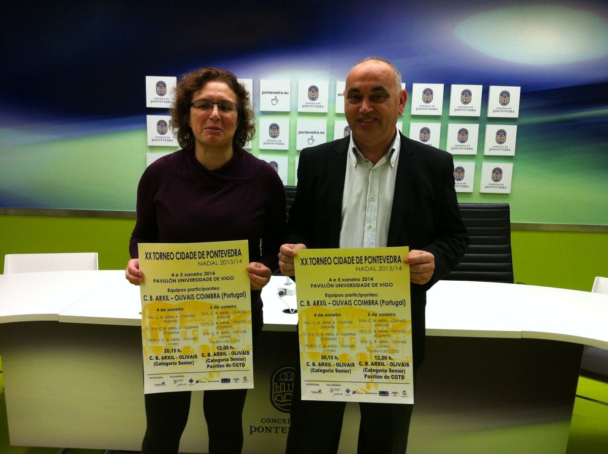 Presentación de la XX edición del torneo Cidade de Pontevedra de baloncesto femenino