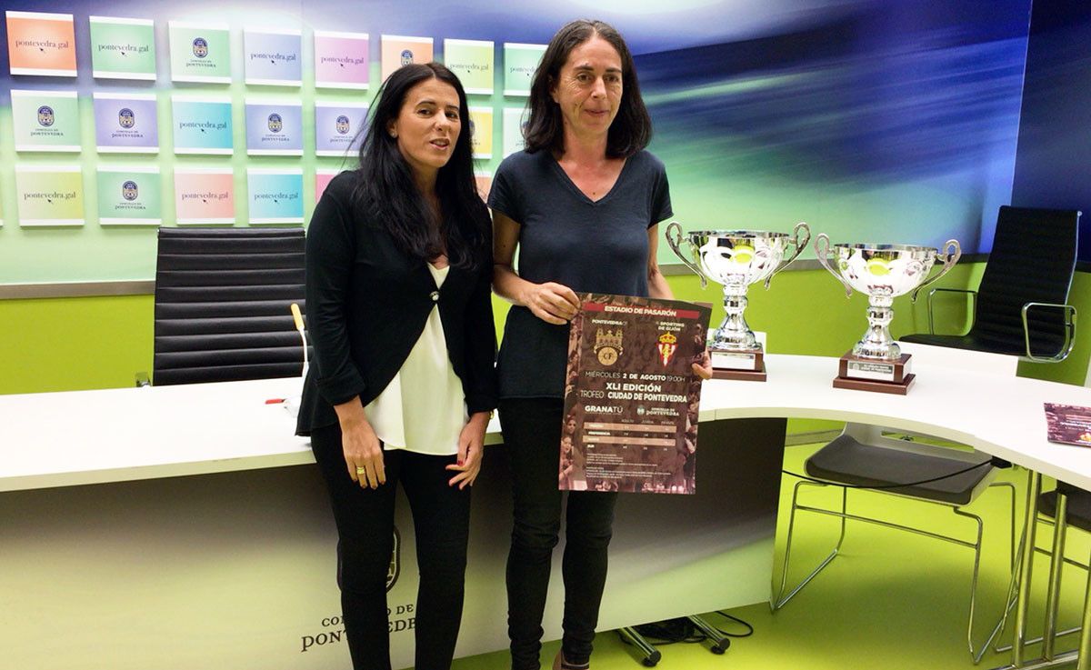 Presentación da XLI edición do torneo Ciudad de Pontevedra de fútbol
