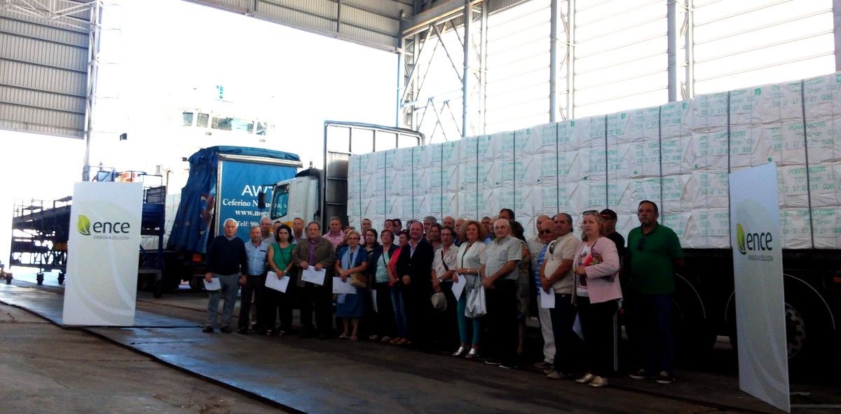 Ence apoia 26 asociacións veciñais dentro do Plan Social de Pontevedra
