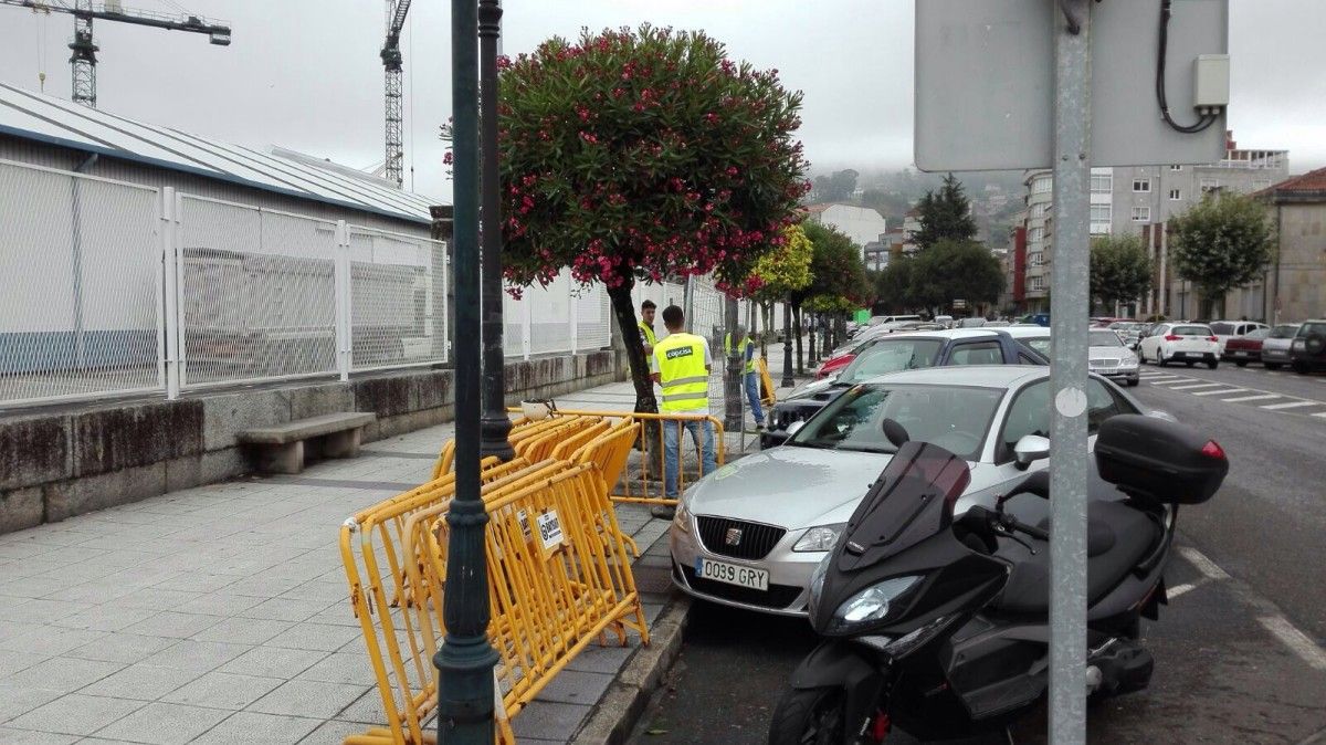 Obras en Marín