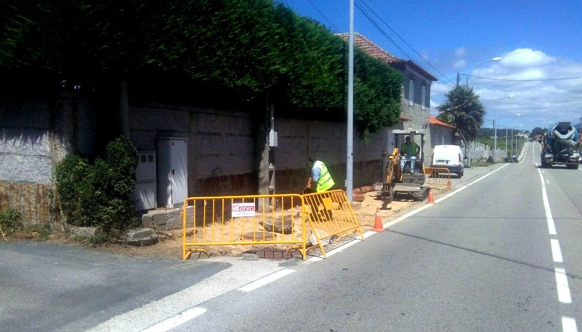 Instalación de lombos en Portas