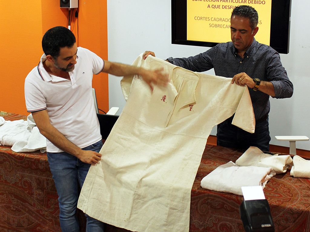 José Luis Rodríguez y David Quiñones, miembros de Sete Espadelas