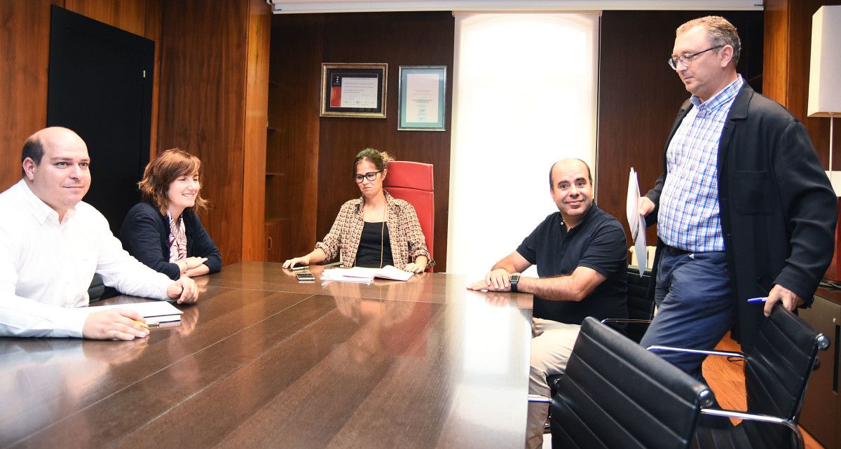 Xuntanza da concelleira de urbanismo cos representantes do Colexio de Arquitectos