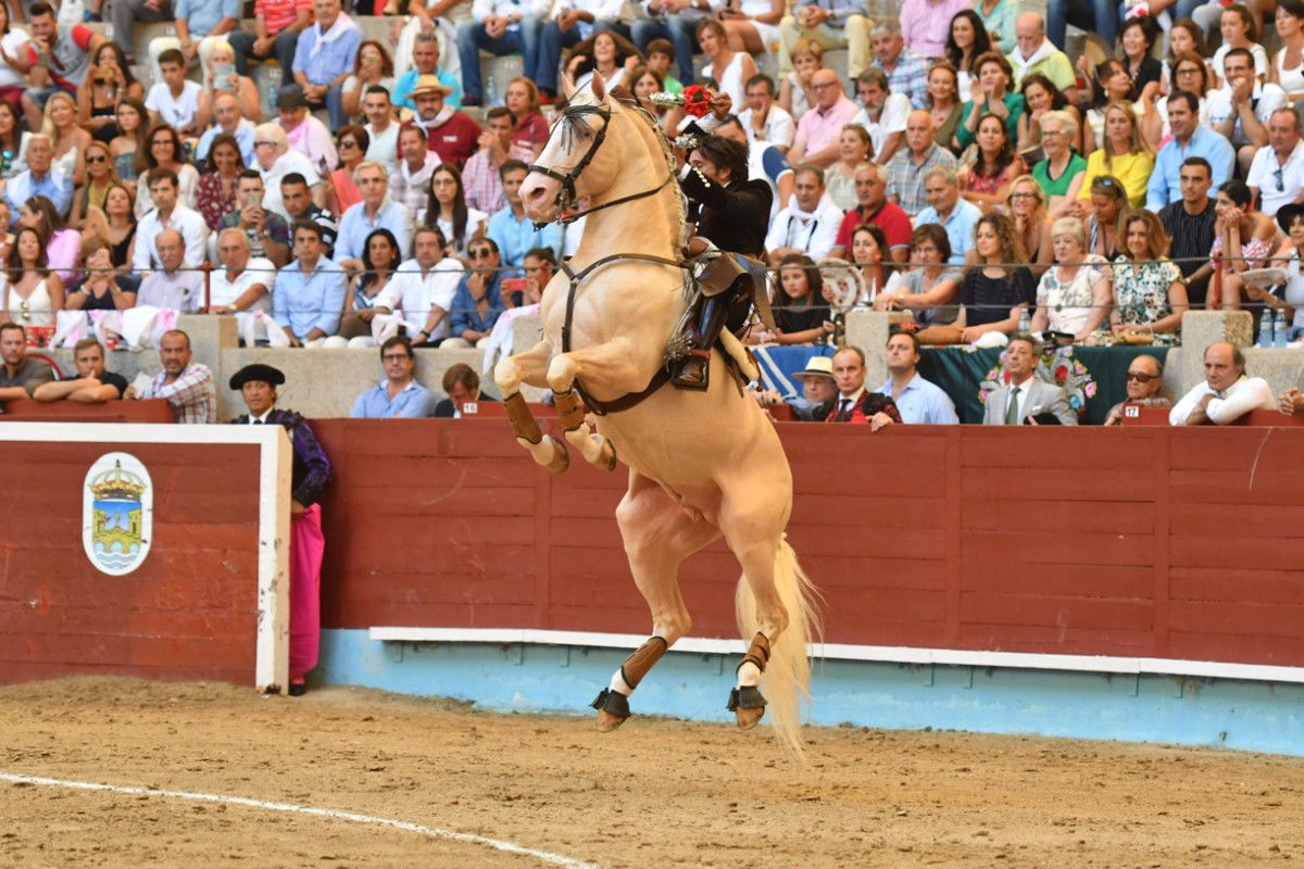 Diego Ventura na segunda corrida da feira taurina de Pontevedra 2017
