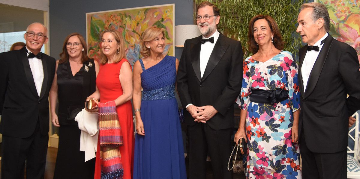 Mariano Rajoy asiste al baile de gala del Liceo Casino