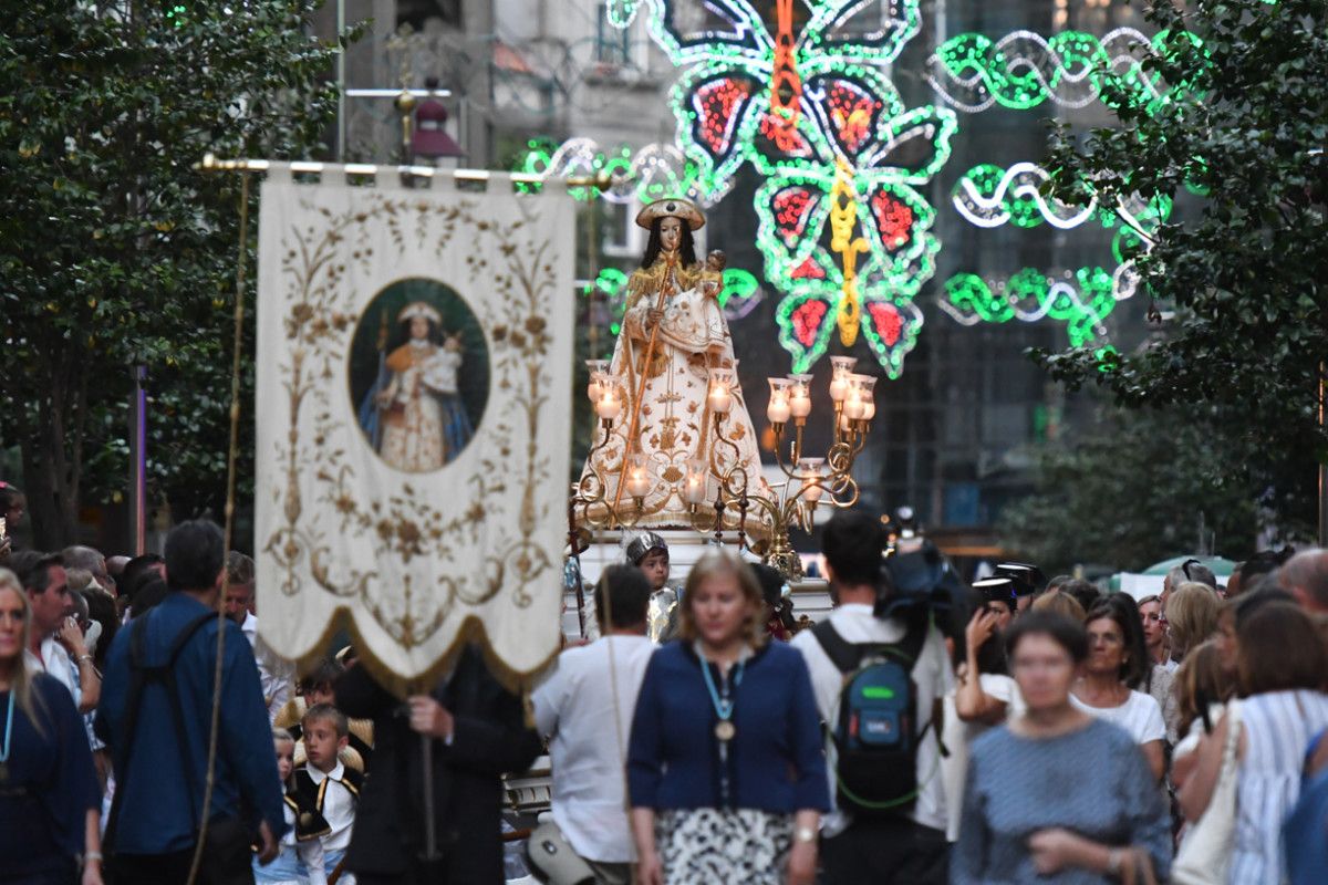 Procesión da Virxe Peregrina 2017