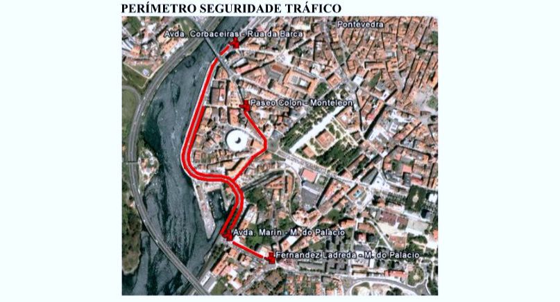 Operativo especial de tráfico durante la tirada de fuegos  