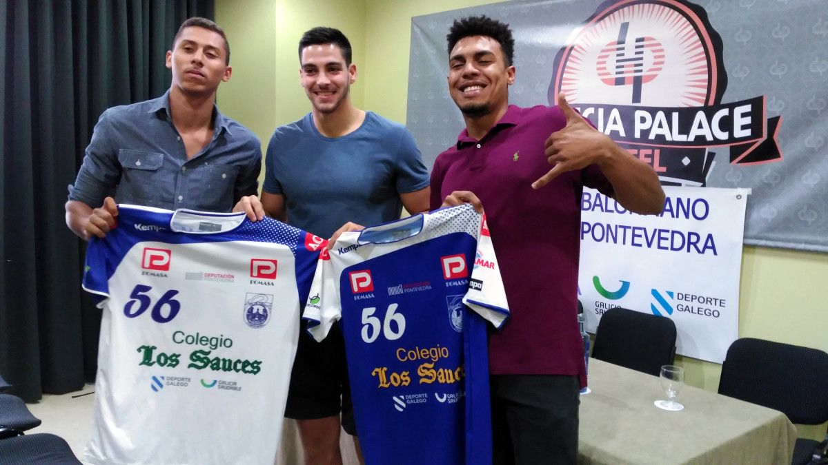 Gilherme Linhares, Daniel Tolmos e Igor dos Santos