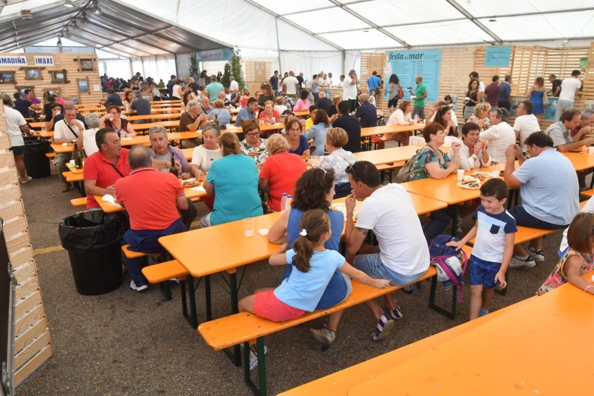 Última jornada de la Festa do Mar 2017 en Combarro