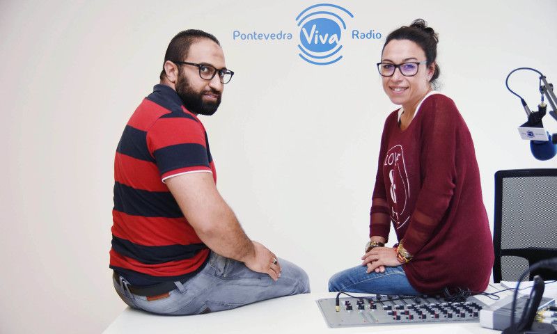Mohamed Bah, presidente da comunidade musulmá en Pontevedra.