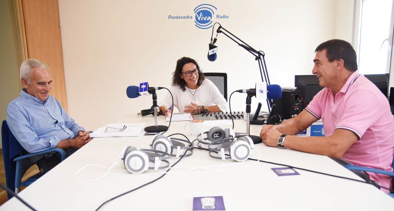 Ramón Touza e Santiago Ferrer falan da Sociedad Gimnástica en PontevedraViva Radio
