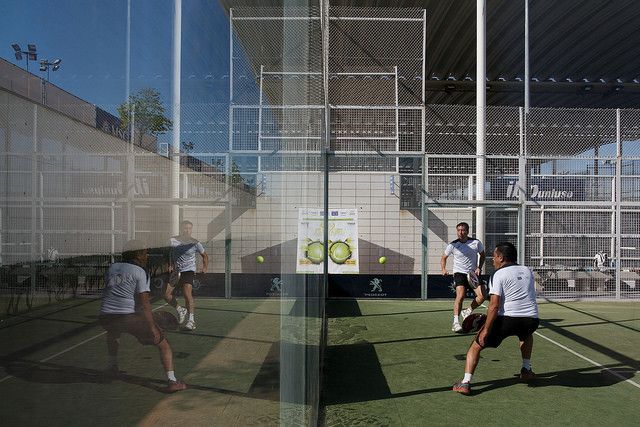 Pista de pádel