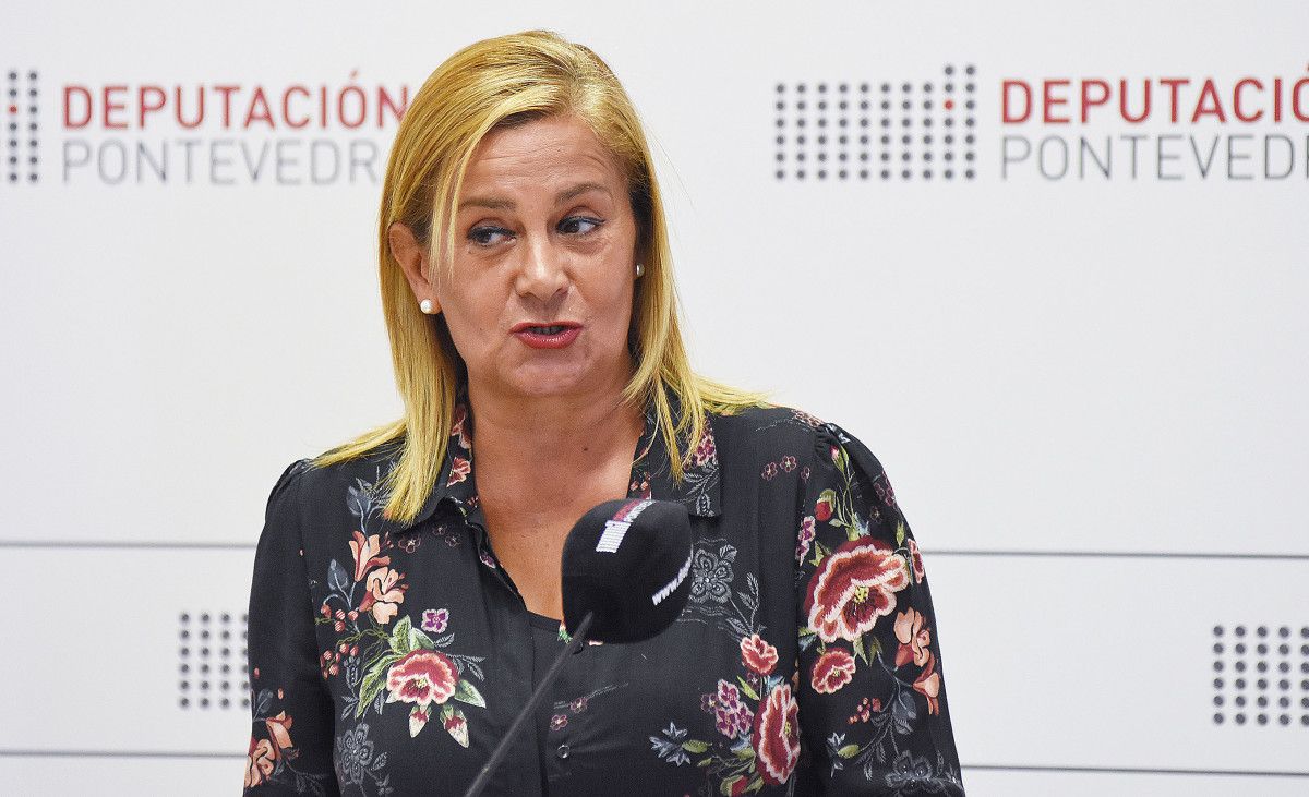 Carmela Silva, presidenta da Deputación de Pontevedra