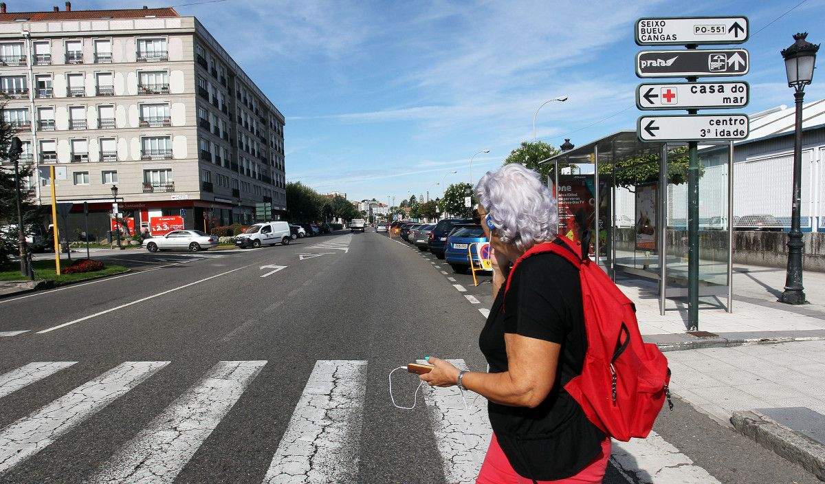 Avenida de Ourense, Marín