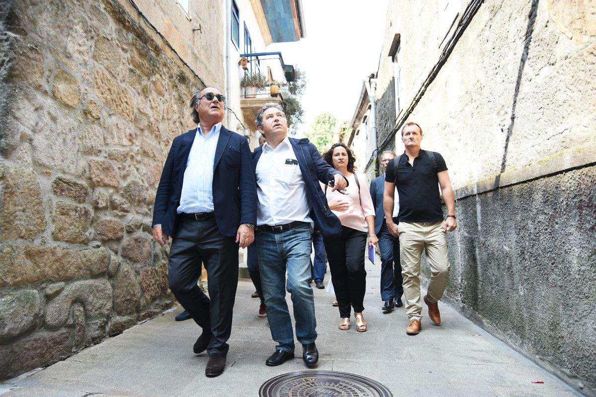 Unha delegación francesa de Thau visita Pontevedra
