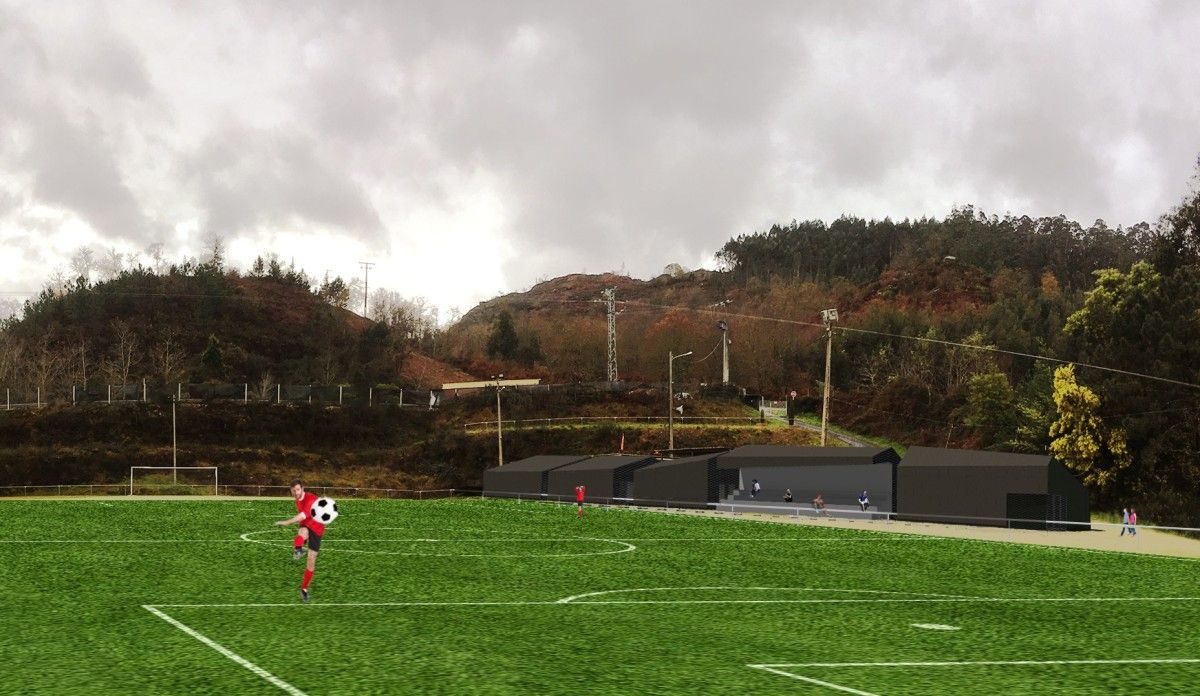 Proxecto do novo campo de fútbol de Campañó