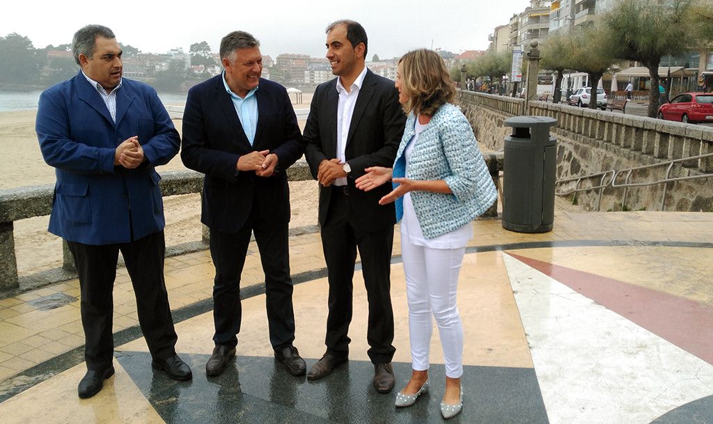 Luis Aragunde, Telmo Martín, Ángel Moldes e Salomé Peña