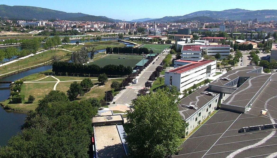 Vista aérea del Campus