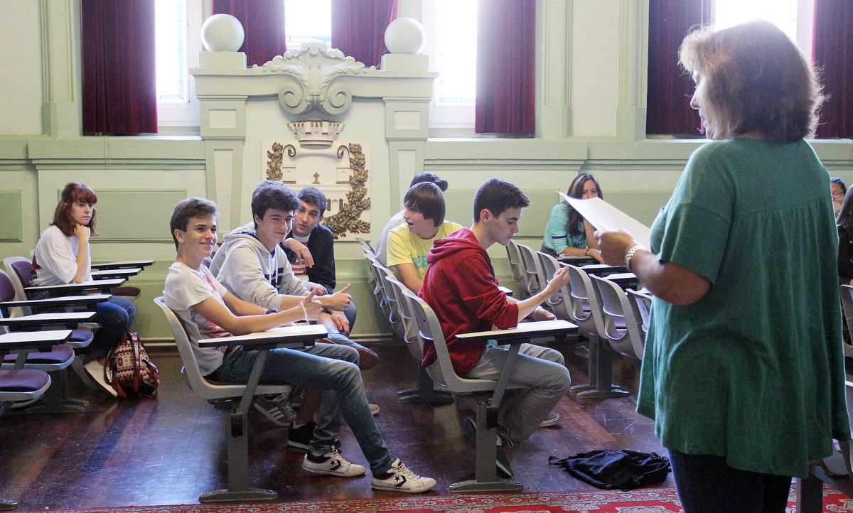 Inicio do curso en educación secundaria
