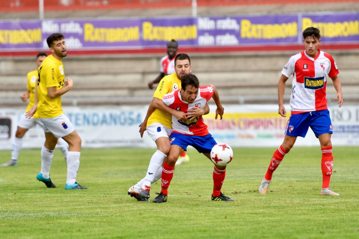 Partido entre Arosa e Choco na Lomba