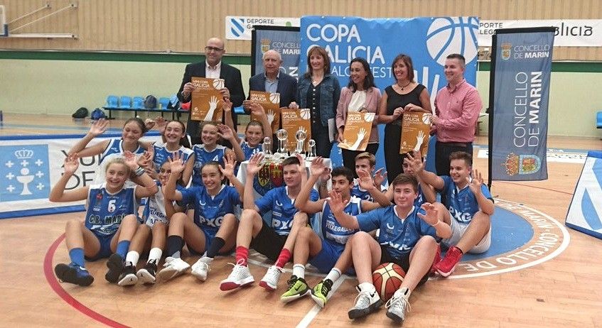 Presentación de la fase final de la Copa Galicia de baloncesto 