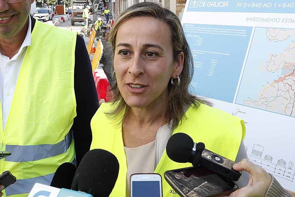 Ethel Vázquez, conselleira de infraestructuras