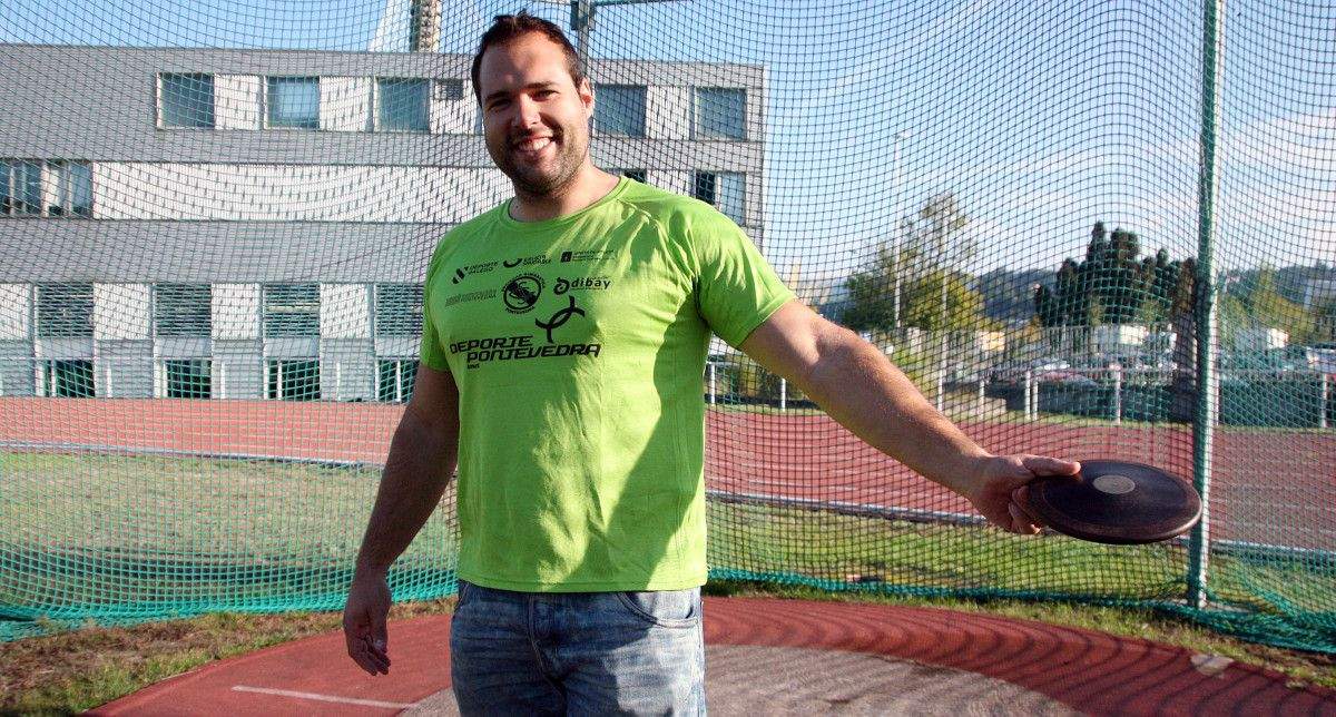 Víctor Gallego, atleta da Sociedad Gimnástica