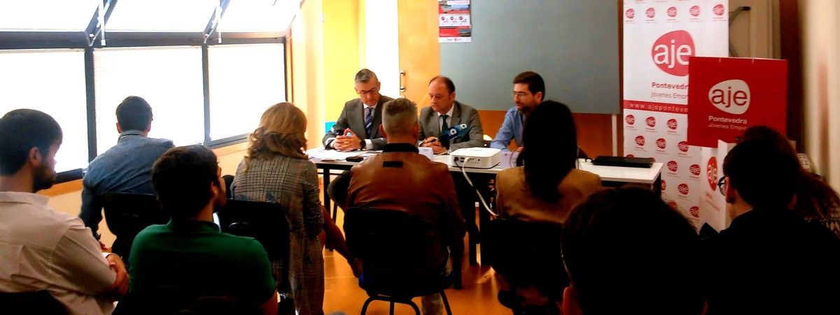 Presentación da aceleradora Ría de Pontevedra en AJE
