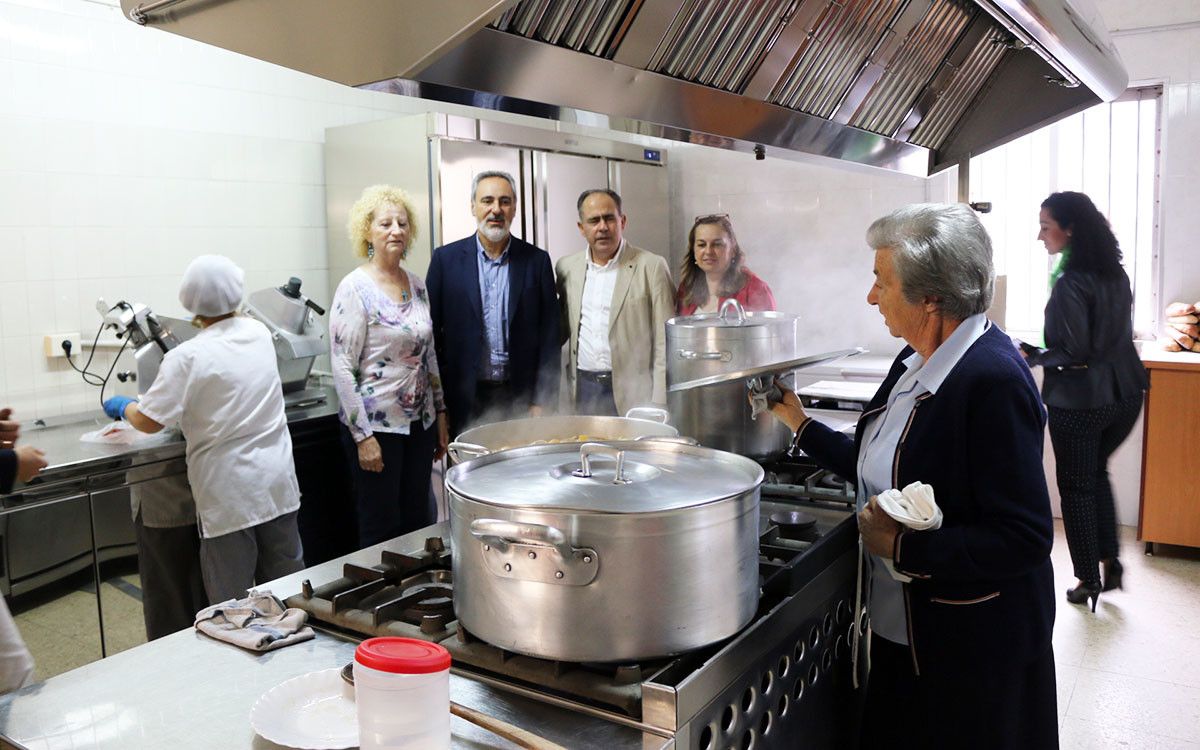 Comedor social de San Vicente Paúl en Marín
