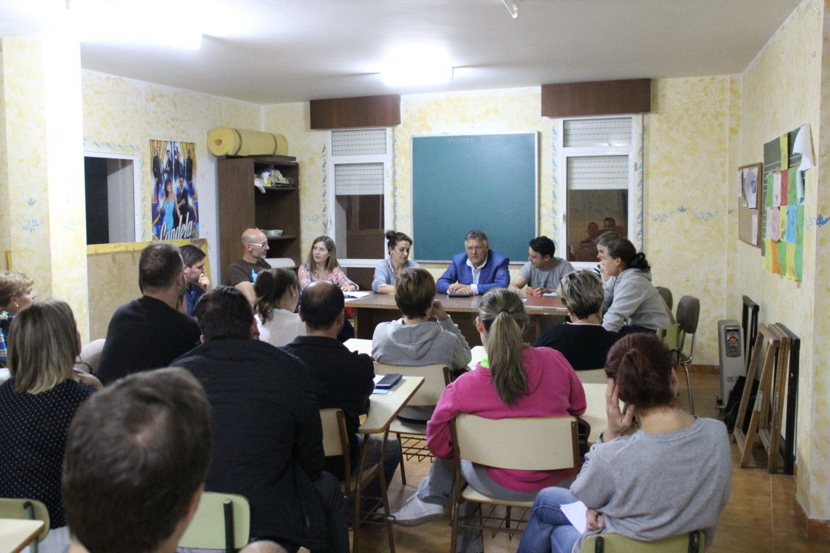 Reunión con la ANPA del colegio Magaláns