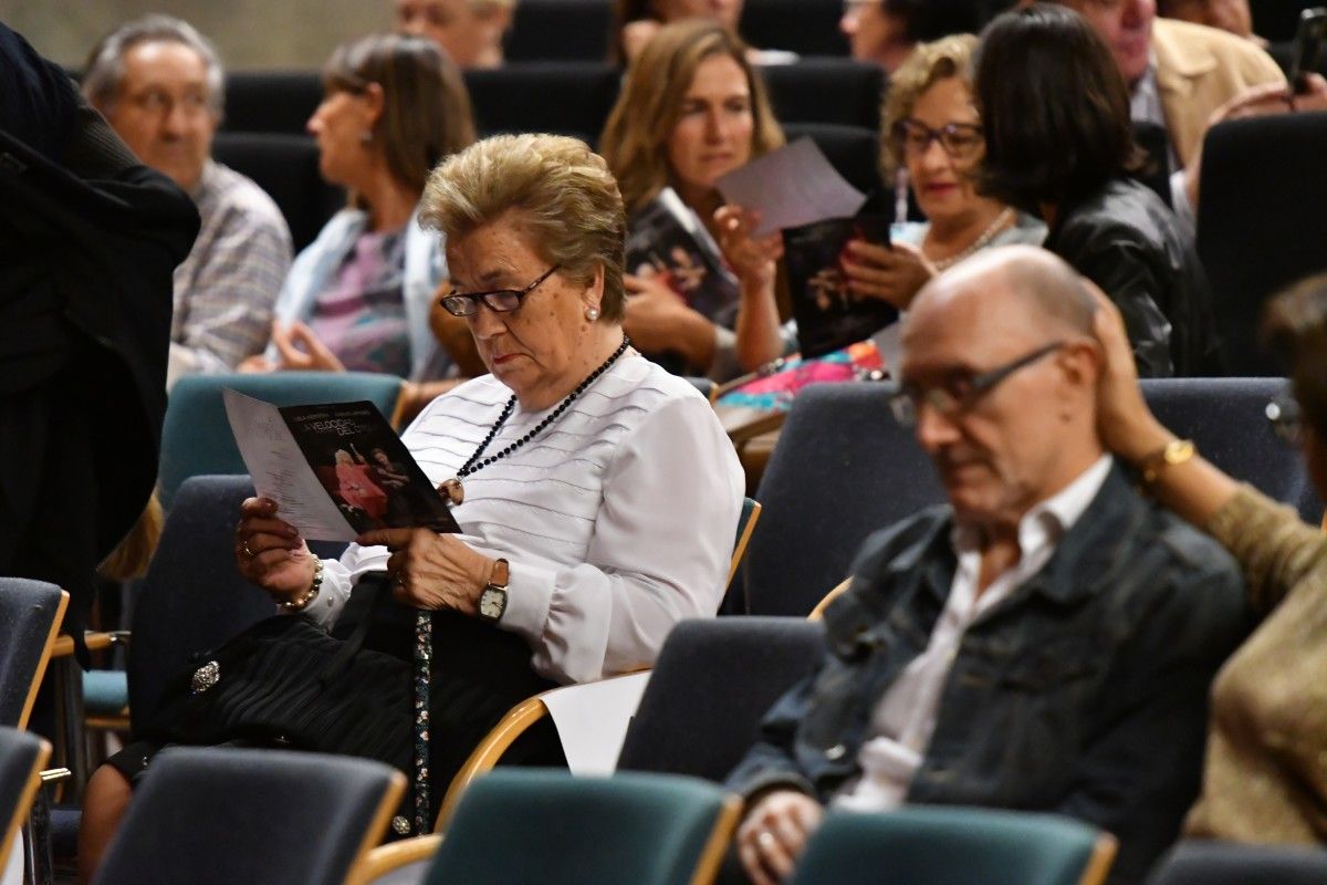 Lola Herrera en su interpretación en 'La velocidad del otoño'