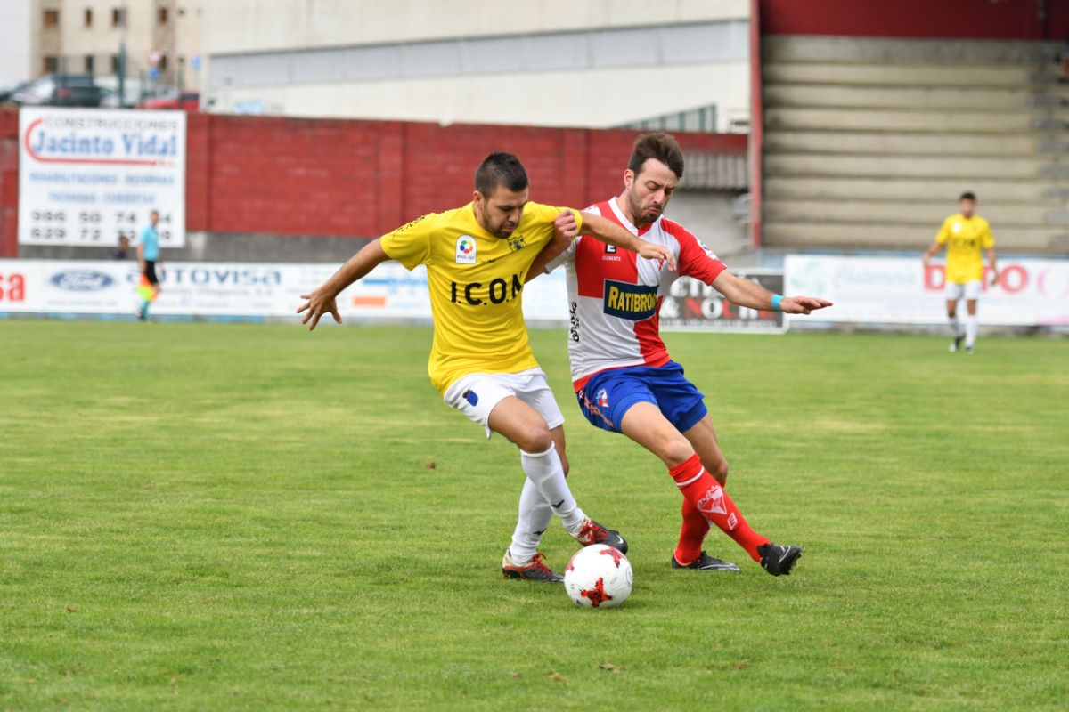 Partido entre Arosa e Choco na Lomba