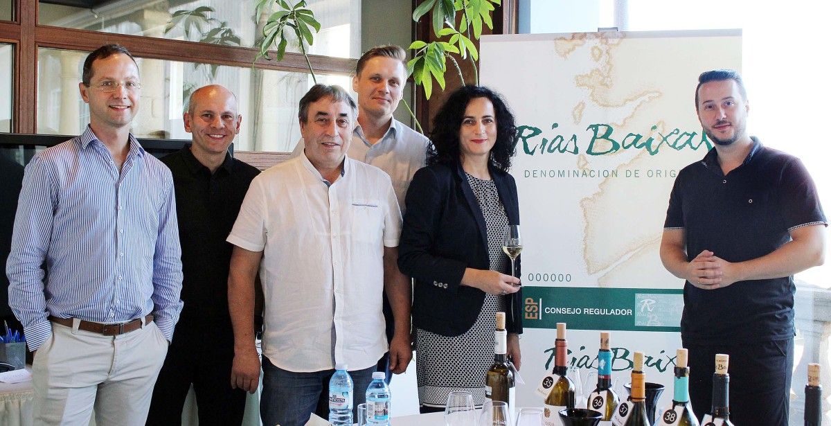 Importadores polacos visitaron a D.O. Rías Baixas