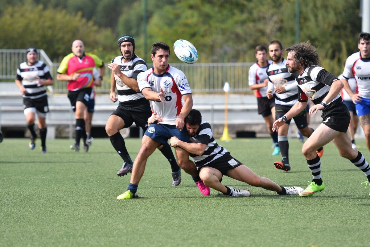 Partido do Pontevedra Mareantes RC ante o Vigo Rugby B