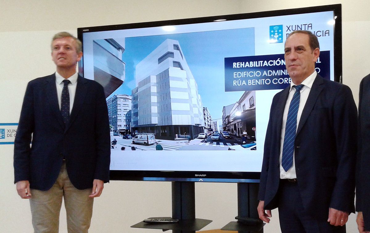 Alfonso Rueda e Valeriano Martínez