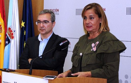 Carmela Silva e Luis Menor