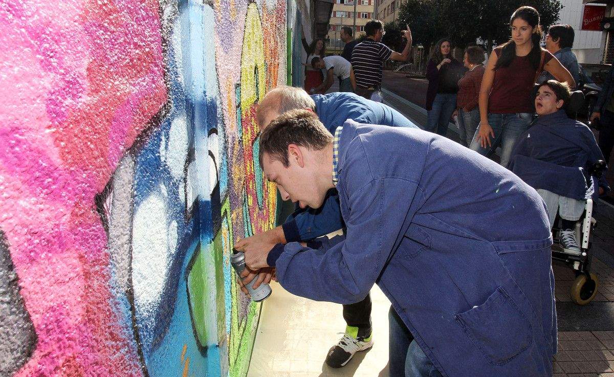 Graffiti Hefesto por O'Ras